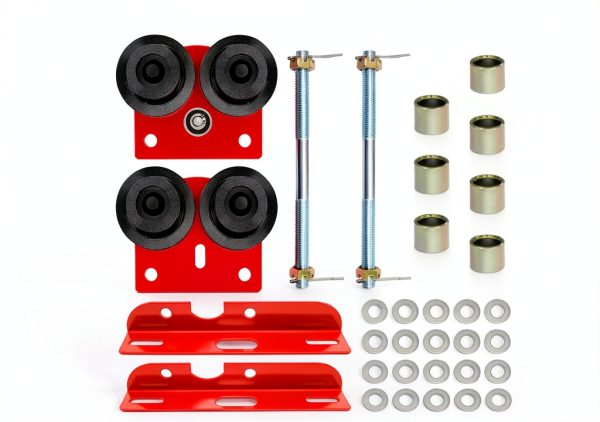 HONYTA Beam Trolley Red Alloy Steel 1100lbs Capacity-5