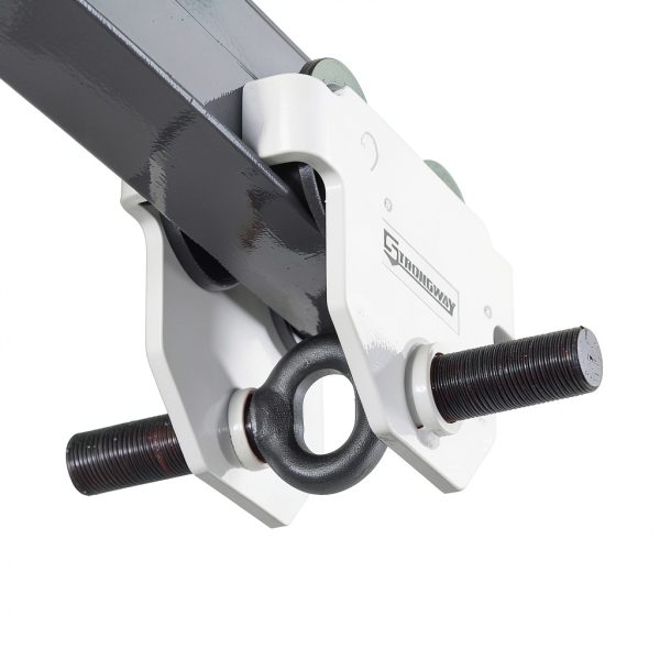 Strongway Beam Trolley High Carbon Steel 4400lb Capacity-7