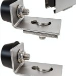 BIAXJUNY Trolley Roller Limit Galvanized Steel Strut Channel-0