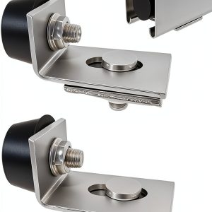 BIAXJUNY Trolley Roller Limit Galvanized Steel Strut Channel-0
