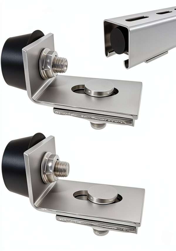 BIAXJUNY Trolley Roller Limit Galvanized Steel Strut Channel-0