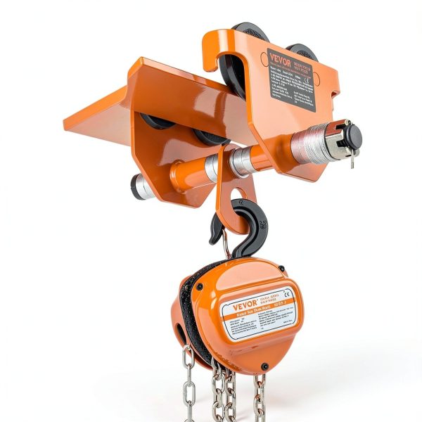 VEVOR Beam Trolley 1T Alloy Steel Adjustable Industrial-7