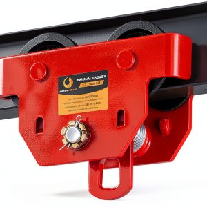 BEAMNOVA Manual Beam Trolley Manganese Steel Adjustable-0