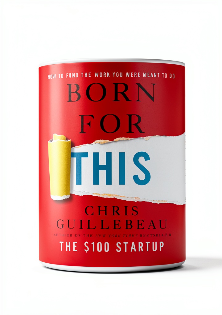 Career guide book cover with professional design