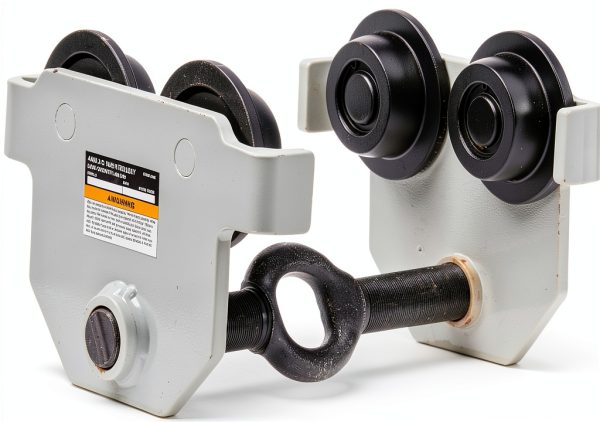 Strongway Beam Trolley High Carbon Steel 4400lb Capacity-5