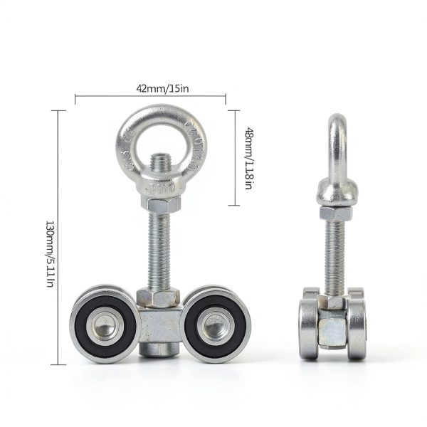 BIAXJUNY Beam Trolley Steel Galvanized Hidden Bolt Design-1