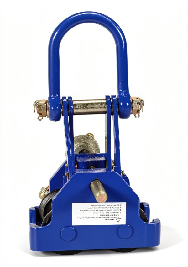 Vestil Beam Trolley 4000 lb Capacity Steel Manual Push-3