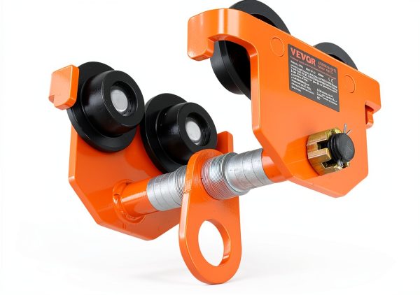 VEVOR Beam Trolley 1T Alloy Steel Adjustable Industrial-8