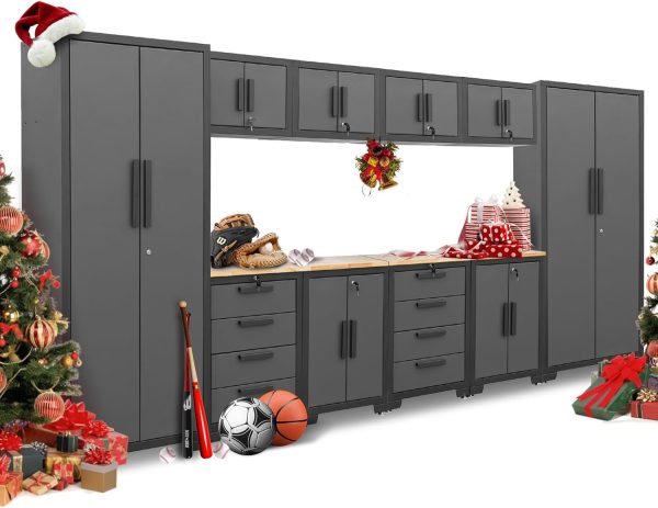 Torin Garage Storage Cabinet System Heavy Duty Lockable-1