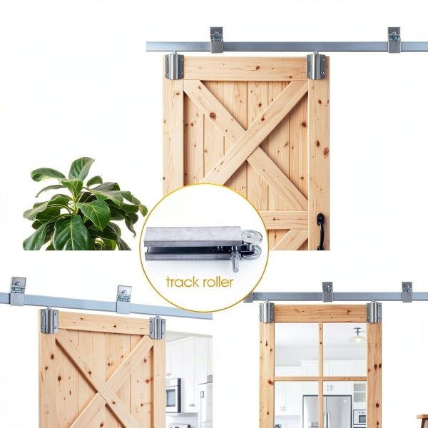 ACSUCK Beam Trolleys Heavy Duty Steel Sliding Door Hardware-1