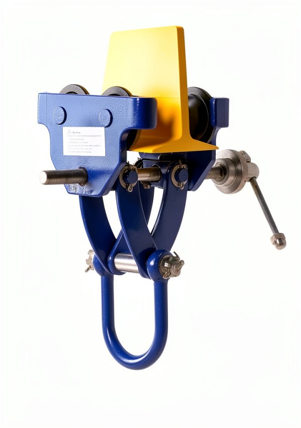 Vestil Beam Trolley 4000 lb Capacity Steel Manual Push-4