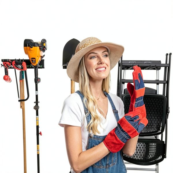 TIDYME Garage Tool Organizer Carbon Steel Heavy Duty Storage-5