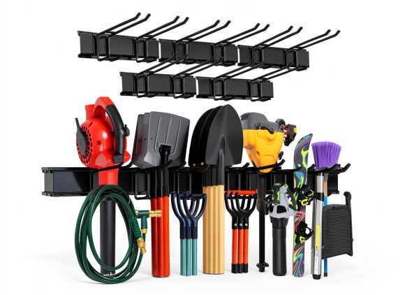 TIDYME Garage Tool Organizer Carbon Steel Heavy Duty Storage-0