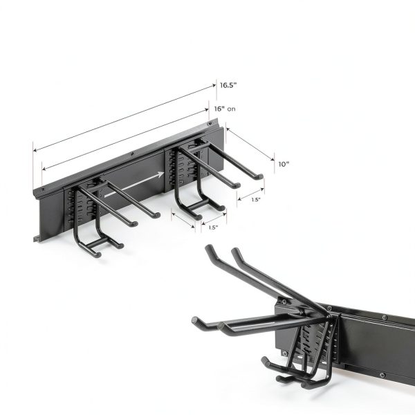 TIDYME Garage Tool Organizer Carbon Steel Heavy Duty Storage-2