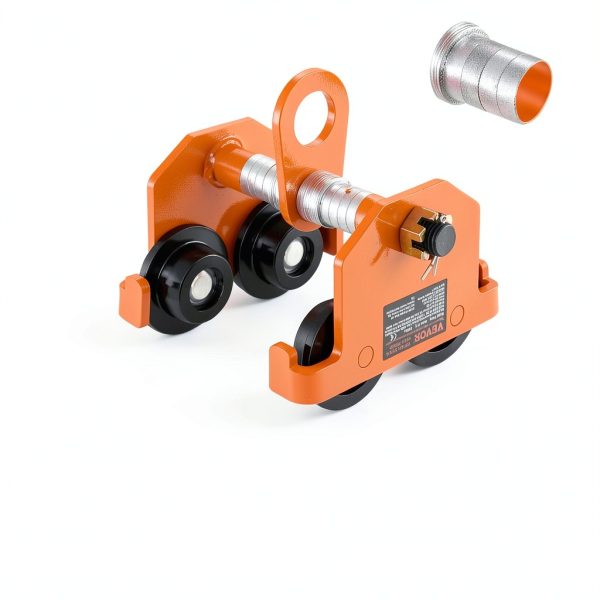 VEVOR Beam Trolley 1T Alloy Steel Adjustable Industrial-3