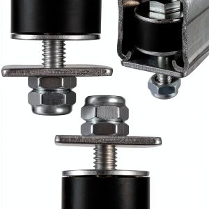 SHINICO Unistrut Trolley 2 Pack Double Nut Structure Rubber-0