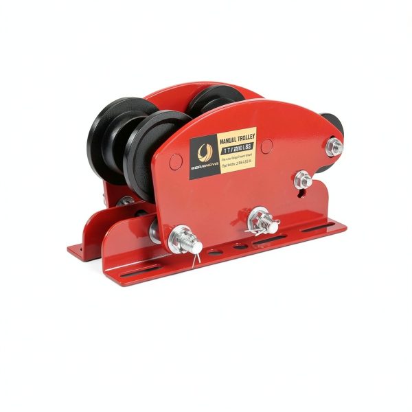 BEAMNOVA Manual Hoist Trolley 1 Ton Alloy Steel Red-4