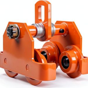 Towallmark 2 Ton Beam Trolley Heavy Duty Steel Adjustable-0