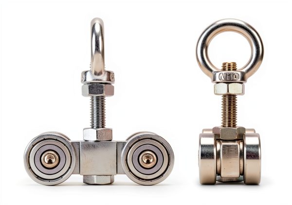 TPHUC 4 Wheel Beam Trolley Steel Construction Industrial Use-2