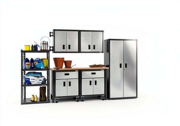 Gladiator Garage Storage Rack Adjustable Durable 4 Shelves-1