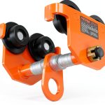 VEVOR Beam Trolley 1T Alloy Steel Adjustable Industrial-0