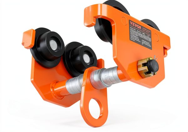 VEVOR Beam Trolley 1T Alloy Steel Adjustable Industrial-0