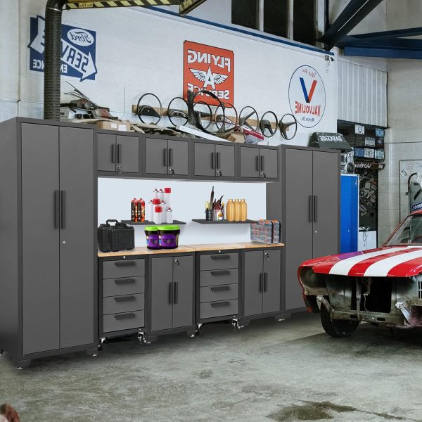 Torin Garage Storage Cabinet System Heavy Duty Lockable-3