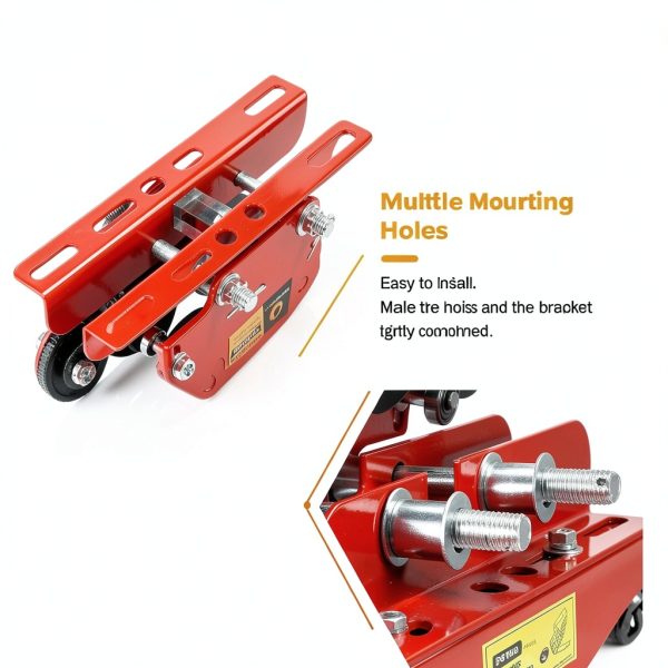 BEAMNOVA Manual Hoist Trolley 1 Ton Alloy Steel Red-3