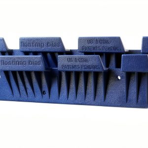 Nova Wall Mount Bracket Shelf Blue Plastic Garage-0