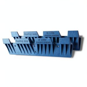 Nova Heavy Duty Wall Bin Mount HDPE 16 22 Gallon-0