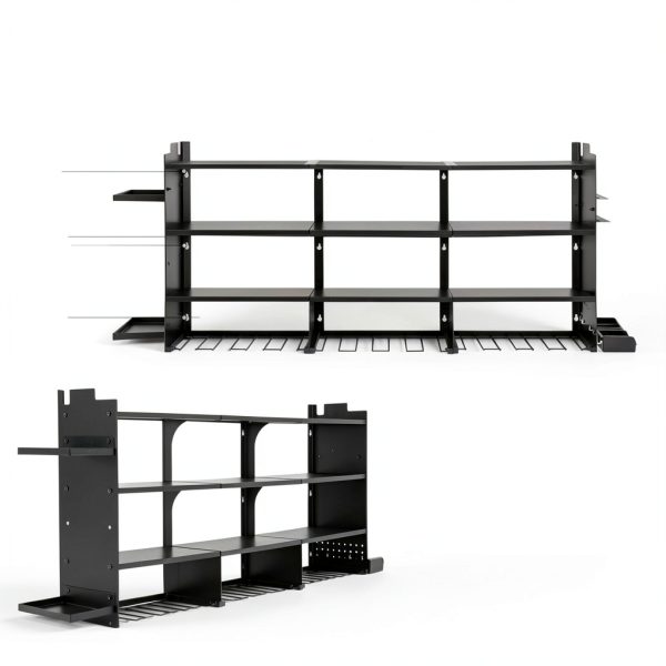 Garage Tool Rack Grarise Wall Mount 4 Shelves-5