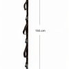 KROYBE Wall Mounted Shelf Black Adjustable-5