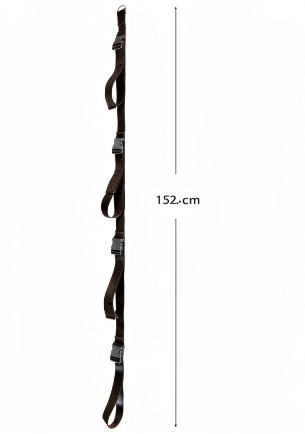 KROYBE Wall Mounted Shelf Black Adjustable-5