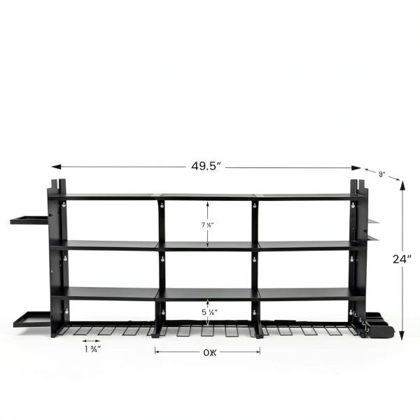 Garage Tool Rack Grarise Wall Mount 4 Shelves-1