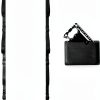 KROYBE Wall Mounted Shelf Black Adjustable-1