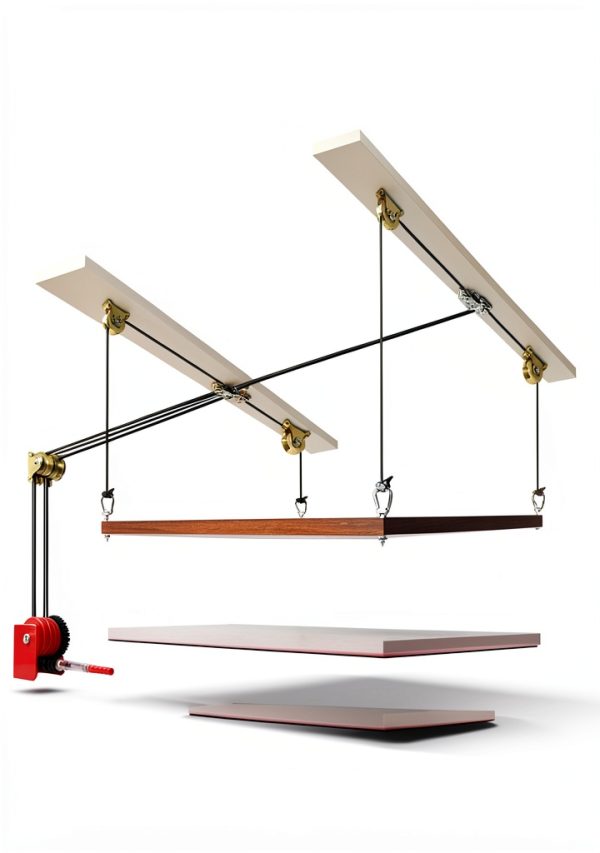 Tordale Retractable Garage Lift System GSL2025129 Duty 79in Reach-2