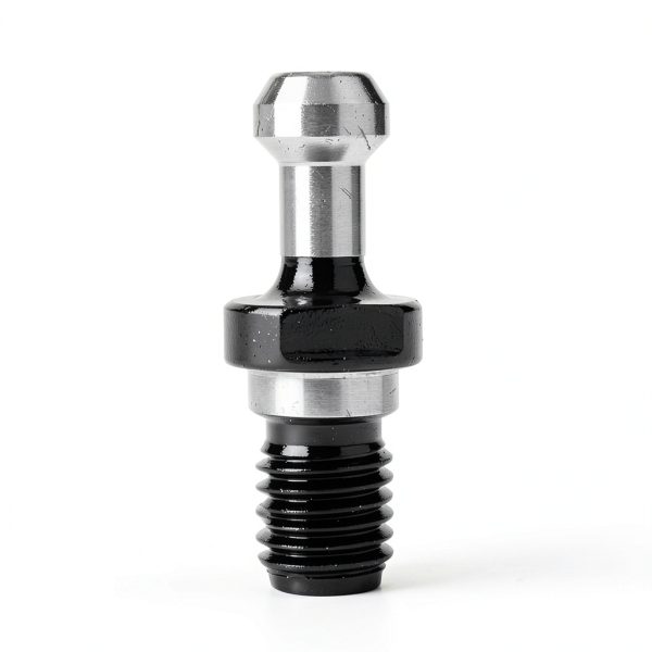 2pcs BT30 45 Degree Wrench Pull Studs Male Thread Retention Knobs With Center Hole For CNC Milling Tool Holder-6