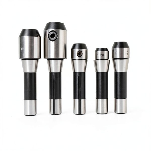 R8 End Mill Holder Set TINVHY 5-Pack Alloy Tool with Hardened Design-3