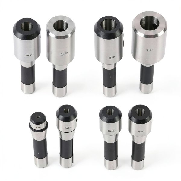 findmall R8 End Mill Holder Set 1/2 to 1-1/4 Inch for R8 Machines-0