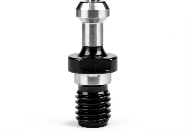 2pcs BT30 45 Degree Wrench Pull Studs Male Thread Retention Knobs With Center Hole For CNC Milling Tool Holder-2