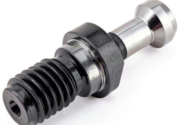 2pcs BT30 45 Degree Wrench Pull Studs Male Thread Retention Knobs With Center Hole For CNC Milling Tool Holder-1